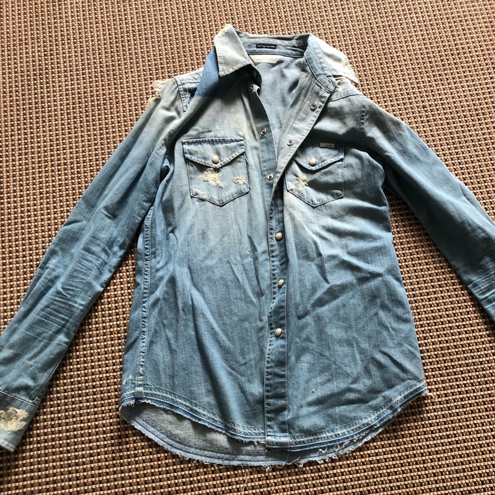 Mother denim shirt
